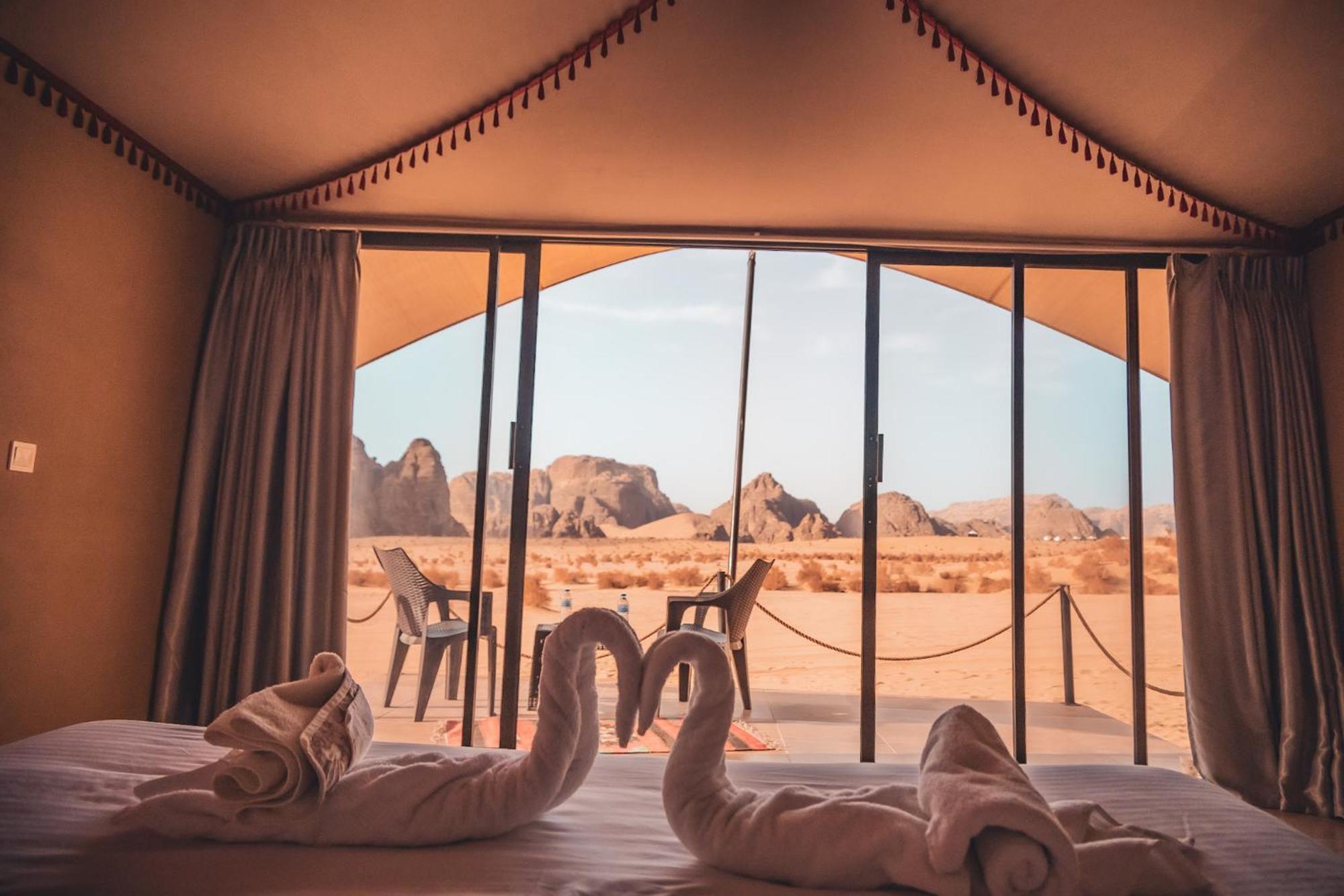 Wadi Rum Mirror Camp المظهر الخارجي الصورة